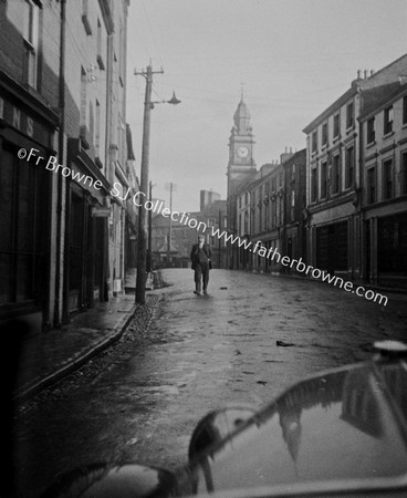 THROUGH WINDSCREEN TOWN STREET PEDESTRIAN